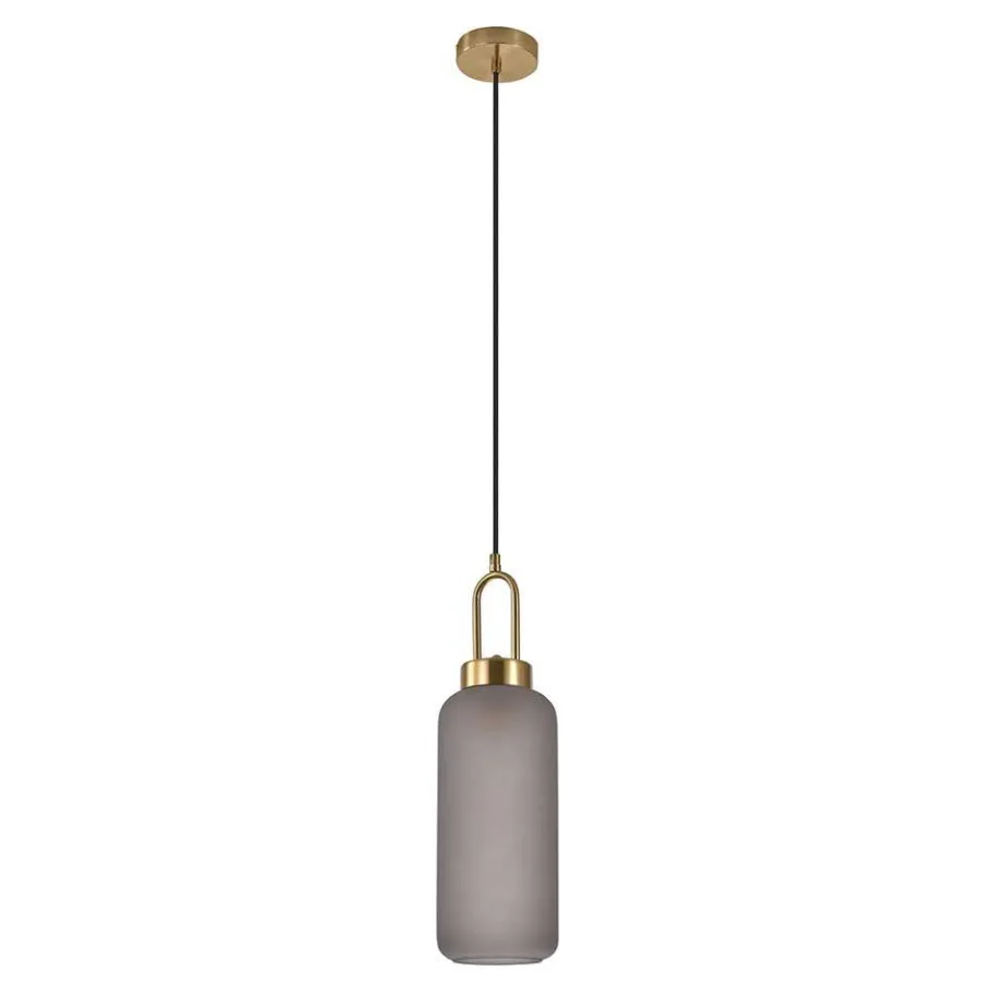 Clearance Wohnen Hängelampe mit mattem Glasschirm - Bosayda