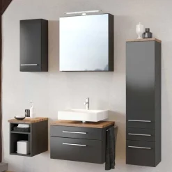 Clearance Wohnen Hängende Badmöbel in Modern - Estregos (fünfteilig)