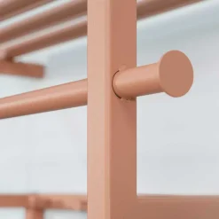 Discount Wohnen Hängende Garderobe in Terracotta - Onesty