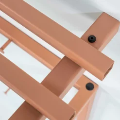 Discount Wohnen Hängende Garderobe in Terracotta - Onesty