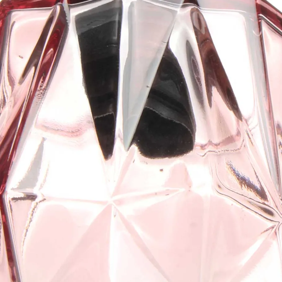 New Wohnen Hängende Lampe aus Glas in Rosa - Erasmo