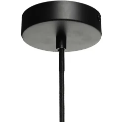 New Wohnen Hängende Lampe aus Glas in Rosa - Erasmo
