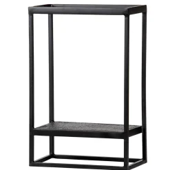 Hot Wohnen Hängende Regale in Schwarz - Heliawa (2er Set)