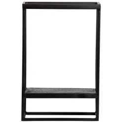 Hot Wohnen Hängende Regale in Schwarz - Heliawa (2er Set)