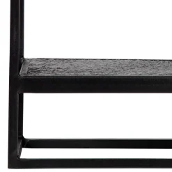 Hot Wohnen Hängende Regale in Schwarz - Heliawa (2er Set)