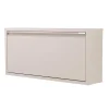 Discount Wohnen Hängender Schuhschrank in Taupe - Ruven