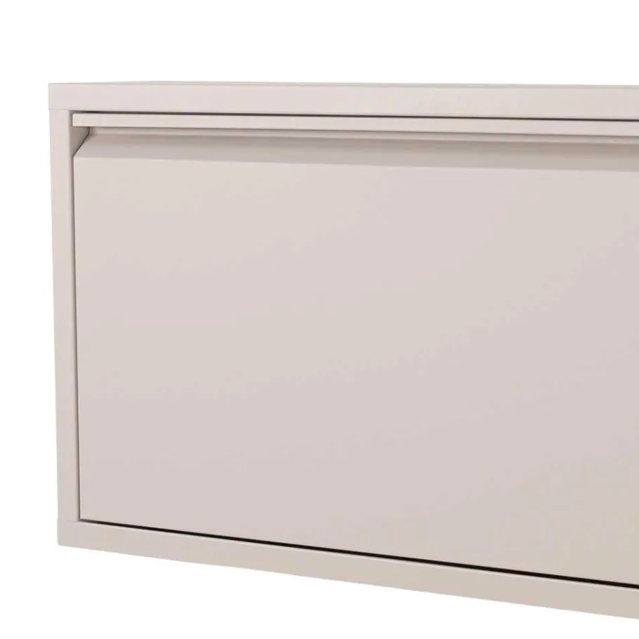 Discount Wohnen Hängender Schuhschrank in Taupe - Ruven
