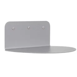 Discount Wohnen Hängeregal aus Stahl in Taupe - Avenza