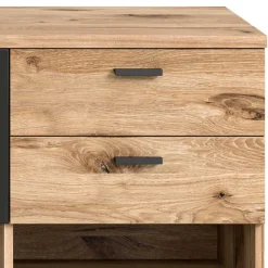 Discount Wohnen Hänge-Waschbeckenschrank mit Aufsatzbecken - Steikun