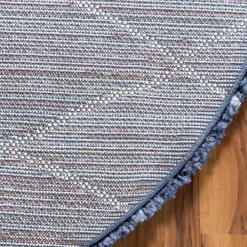 New Wohnen Hochflor Teppich mit Rautenmuster - Pius