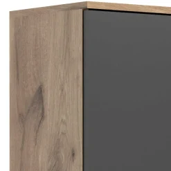 Online Wohnen Hochschrank fürs Bad - 2-türig & Fach & Schublade - Depart