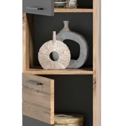 Online Wohnen Hochschrank fürs Bad - 2-türig & Fach & Schublade - Depart