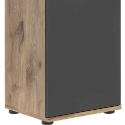 Online Wohnen Hochschrank fürs Bad - 2-türig & Fach & Schublade - Depart