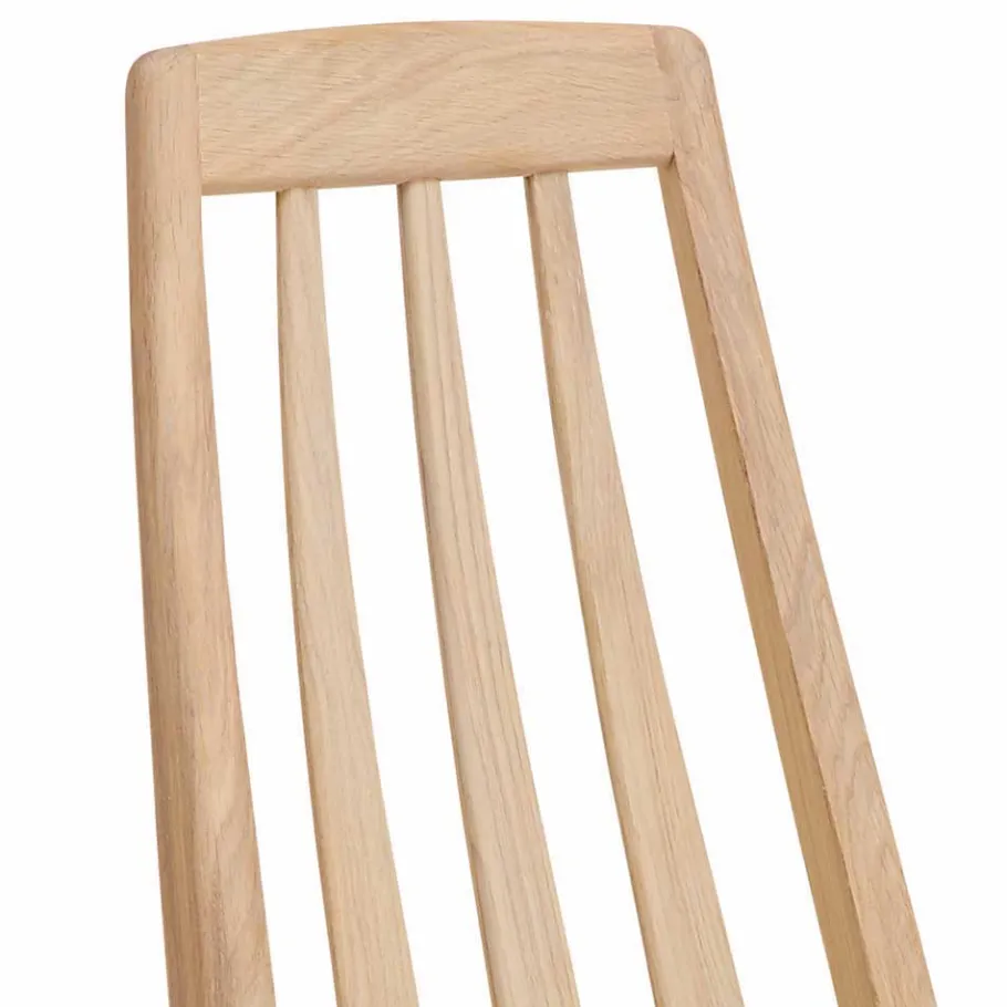 Discount Wohnen Hochwertiger Stuhl aus Eichenholz - Baddy (2er Set)