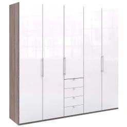 Outlet Wohnen Hoher Schlafzimmer-Kleiderschrank kombiniert - Empresian