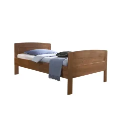 Clearance Wohnen Hohes Bett Florentina aus Buche Massivholz