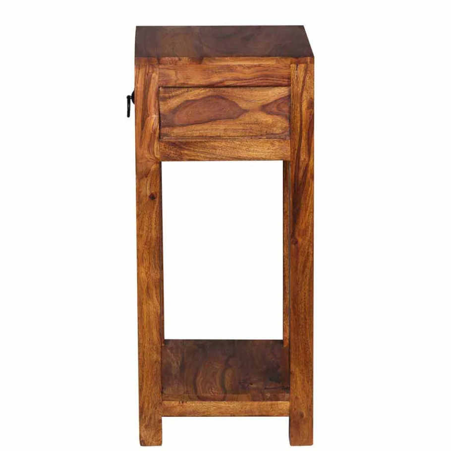 Wohnen Holz Blumenständer Hoslo mit Schublade