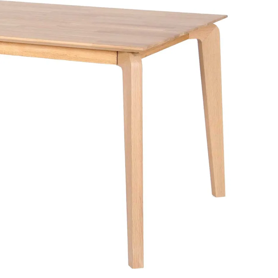 Online Wohnen Holz Esstisch Zentra aus Eiche massiv