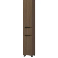 Wohnen Holz Look Badezimmermöbel Set - Ucaida (vierteilig)