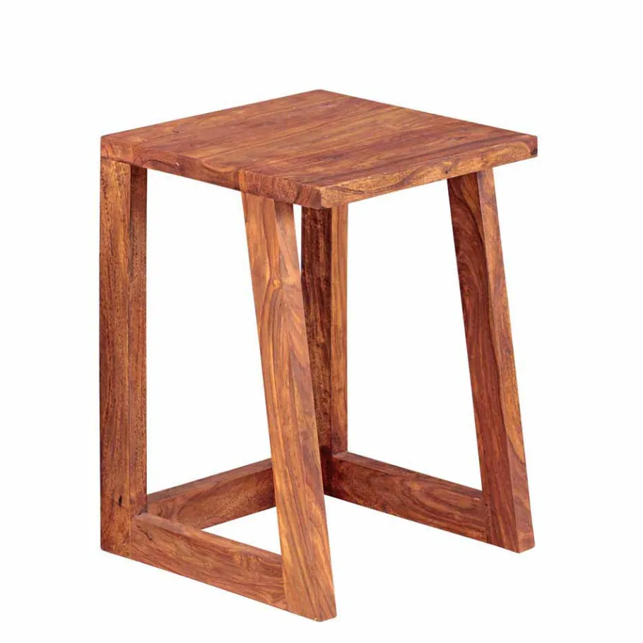 Best Wohnen Holz Tische Set Hoslo ineinander schiebbar (zweiteilig)