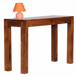 Wohnen Holzkonsole Hoslo in Tisch Form