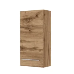 New Wohnen Holzoptik Badmöbel für die Wand - Userina (sechsteilig)