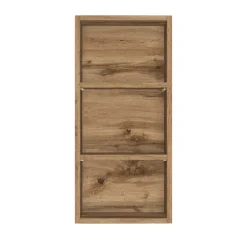 New Wohnen Holzoptik Badmöbel für die Wand - Userina (sechsteilig)
