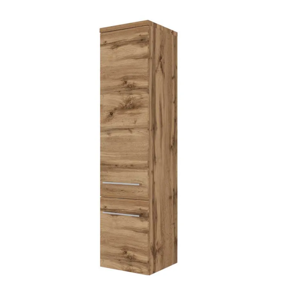 New Wohnen Holzoptik Badmöbel für die Wand - Userina (sechsteilig)