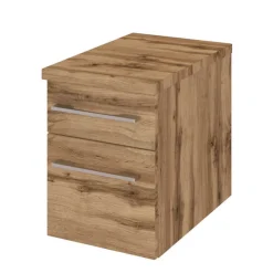 New Wohnen Holzoptik Badmöbel für die Wand - Userina (sechsteilig)