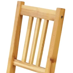 Outlet Wohnen Holzstühle aus Massivholz Kiefer - Memphis (2er Set)