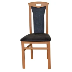 Discount Wohnen Holzstühle in Buche & Anthrazit - Moyico (2er Set)
