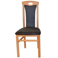 Discount Wohnen Holzstühle in Buche & Anthrazit - Moyico (2er Set)
