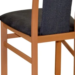 Discount Wohnen Holzstühle in Buche & Anthrazit - Moyico (2er Set)