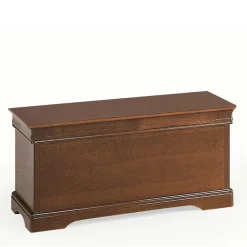 Online Wohnen Holztruhe in klassischem Design 94x34x22 cm - Lemerzi