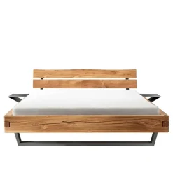Clearance Wohnen Industrial Balkenbett mit Metallkufen - Magie