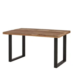 Online Wohnen Industrial Bartisch aus Mangobaum Massivholz - Pauletta