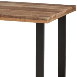 Online Wohnen Industrial Bartisch aus Mangobaum Massivholz - Pauletta