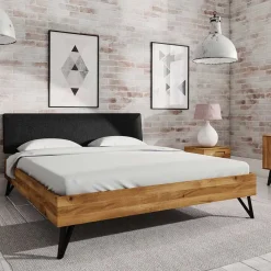 New Wohnen Industrial Bett mit 190 cm Länge - Mandirov