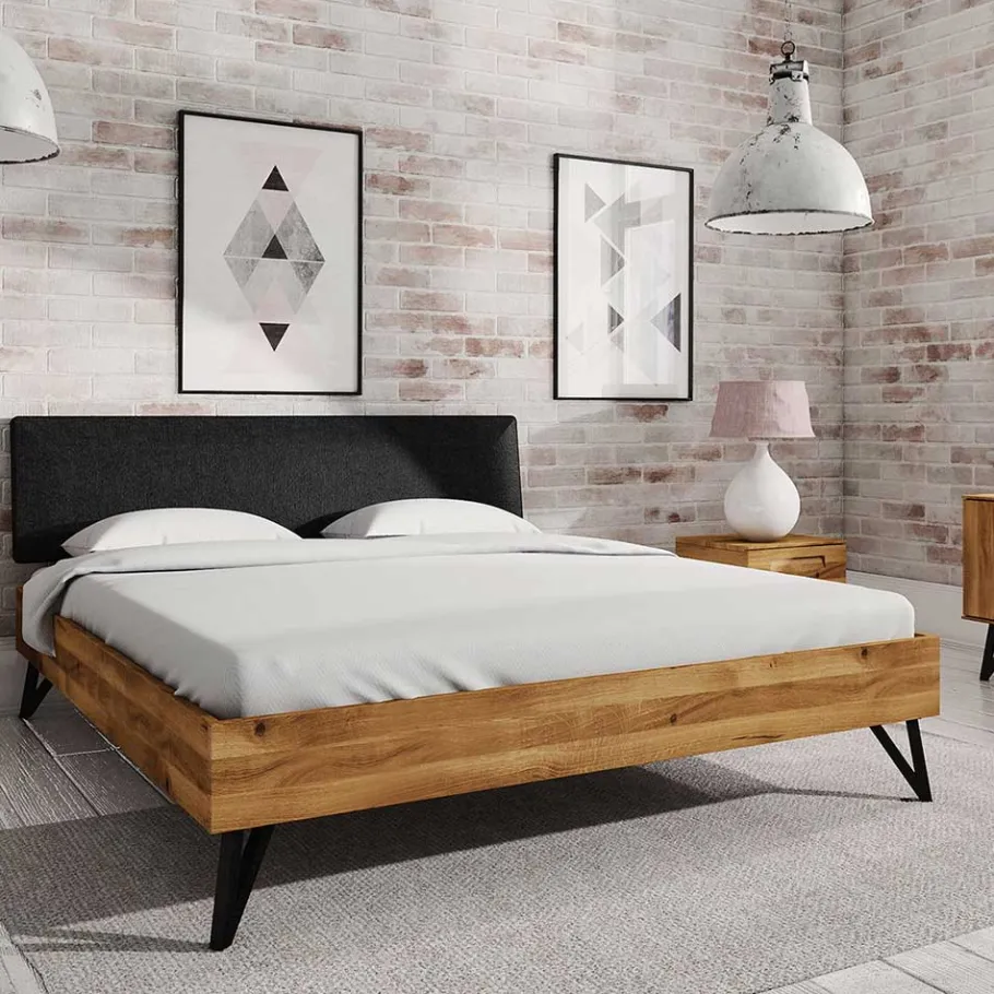 New Wohnen Industrial Bett mit 190 cm Länge - Mandirov