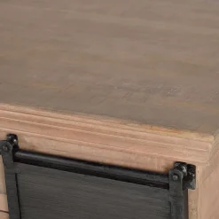 New Wohnen Industrial Chic Couchtisch mit Stauraum - Jantonia