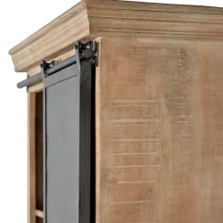 Wohnen Industrial Chic Schrank aus Mangobaum Massivholz - Jantonia