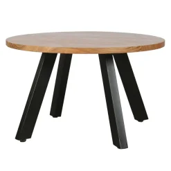 Sale Wohnen Industrial Couchtisch mit runder Platte - Fresh