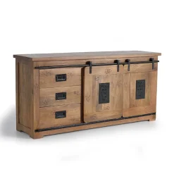 Best Wohnen Industrial Design Anrichte aus Mangoholz - Semian