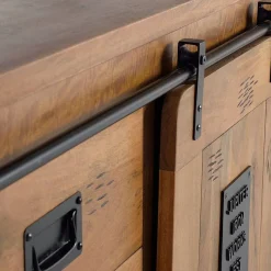 Best Wohnen Industrial Design Anrichte aus Mangoholz - Semian
