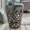 Wohnen Industrial Design Beistelltisch aus Aluminium - Bahos