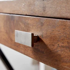Sale Wohnen Industrial Design Schreibtisch aus Sheesham Holz - Apolon