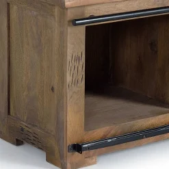 Discount Wohnen Industrial Design TV Board aus Mangoholz - Semian