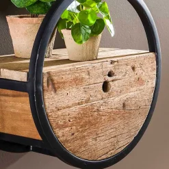Discount Wohnen Industrial Hängeregal mit Schublade - Bahirah