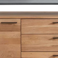Discount Wohnen Industrial Sideboard aus Wildeiche Massivholz - Manarola