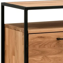 Clearance Wohnen Industrial Sideboard aus Wildeiche und Stahl - Ingbo